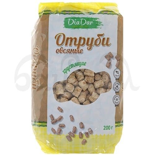 Отруби овсяные DiaDar 200гр пакет