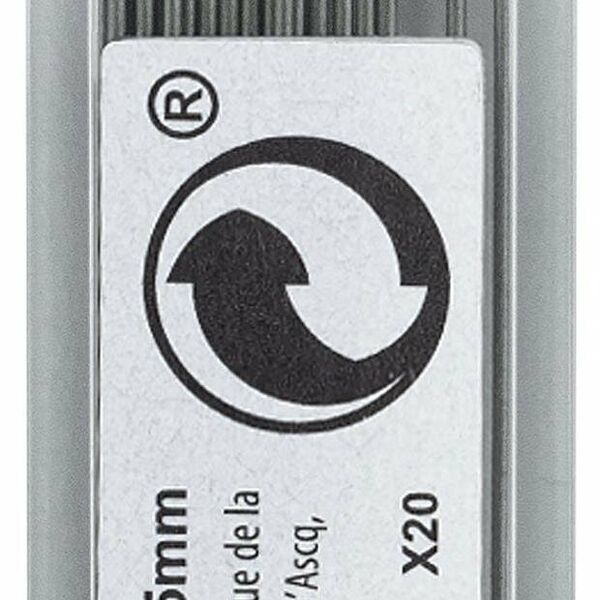 Стержни для механического карандаша Ашан 0,5 мм, 20 шт