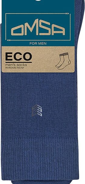 Носки мужские Omsa Eco с рисунком джинс Размер 39-41