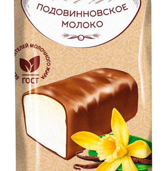 Сырок глазированный Подовинновское молоко ваниль 18% 30г