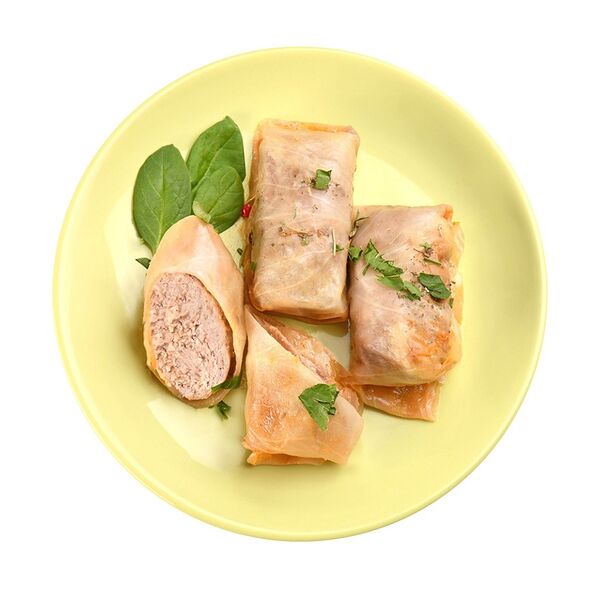 Голубцы с мясом тушённые в томатно-сливочном соусе «Уже Готово», 280 г, Россия