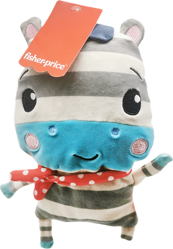 Игрушка мягкая FISHER PRICE Зебра, Арт. F1076