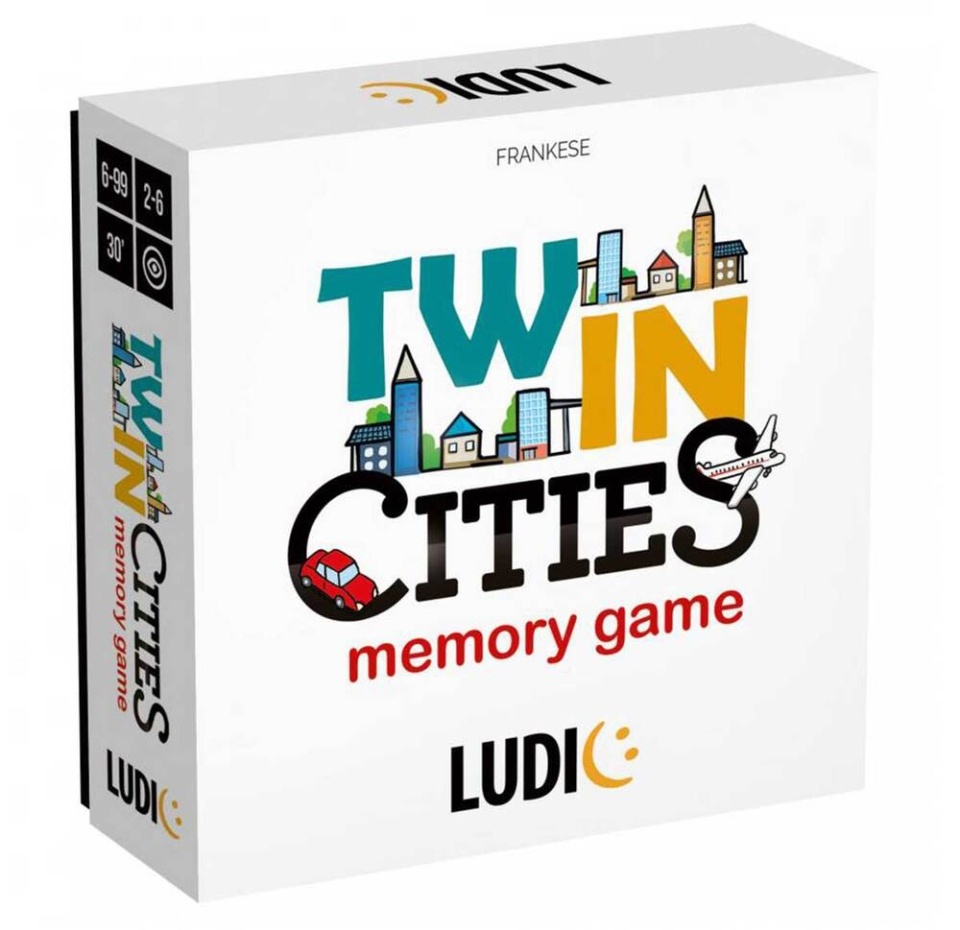 

Настольная карточная игра LUDIC "Города-Близнецы" 6+, Италия