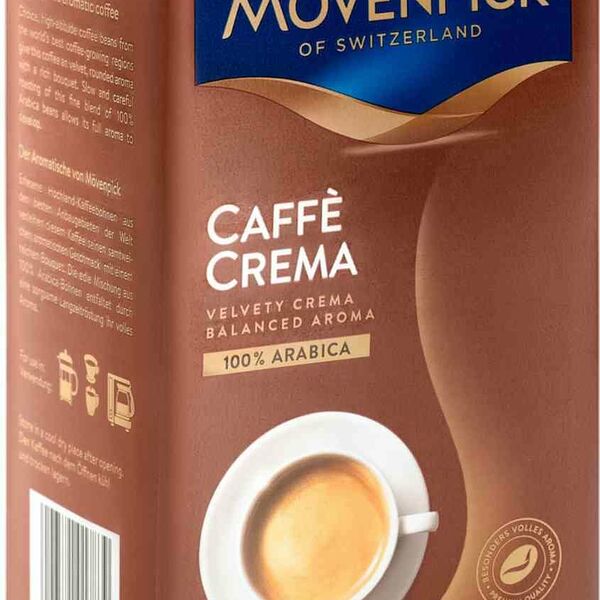 Кофе молотый Caffe Crema (Каффе Крема) ТМ Mövenpick (Мовенпик)