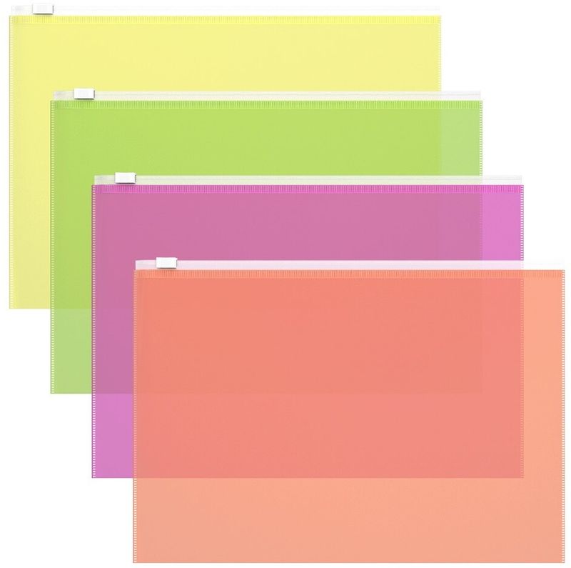 

Пакет-zip ERICHKRAUSE Fizzy Neon В5 пластиковый, в ассортименте