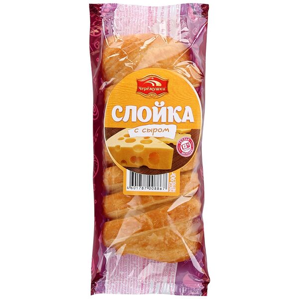 Слойка Черемушки с сыром 90г