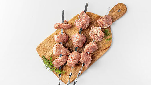 Шашлык из свиной шейки