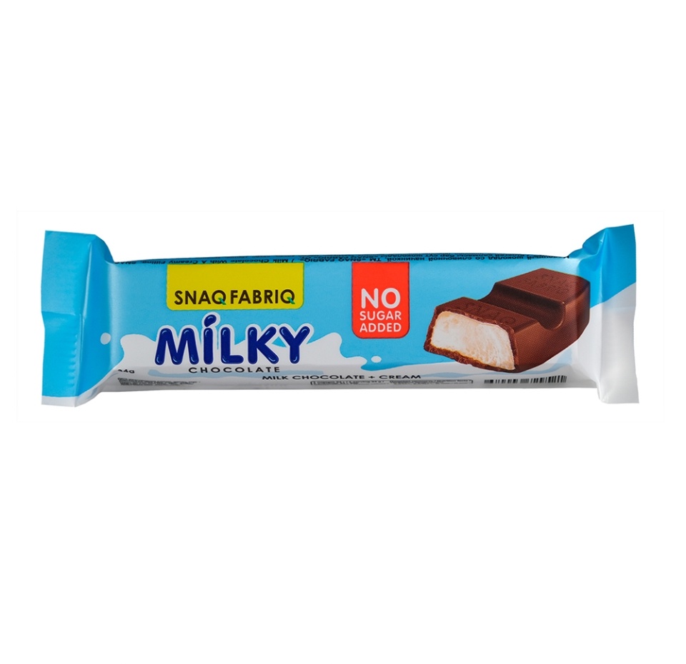 

Батончик шоколадный Snaq Fabriq Milky Chocolate со сливочной начинкой 34 г