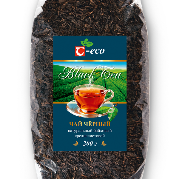 Чай Т-Eco черный байховый среднелистовой