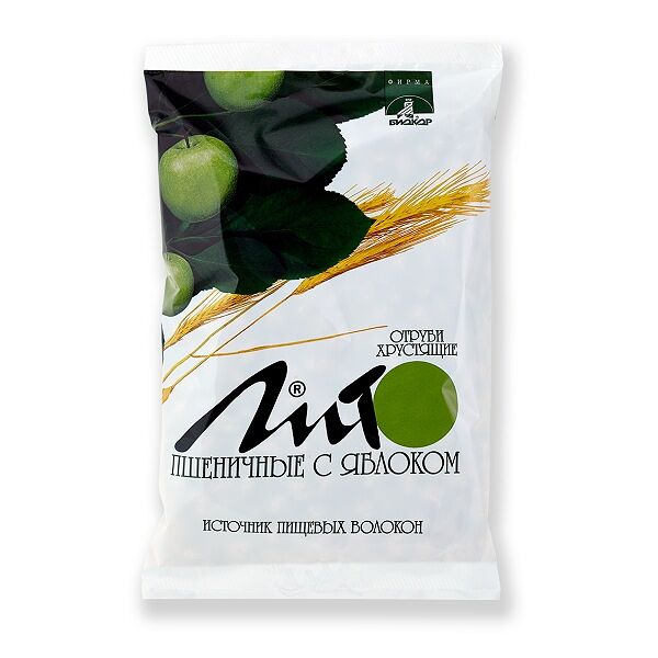 Отруби Лито пшеничные с яблоком 200 г