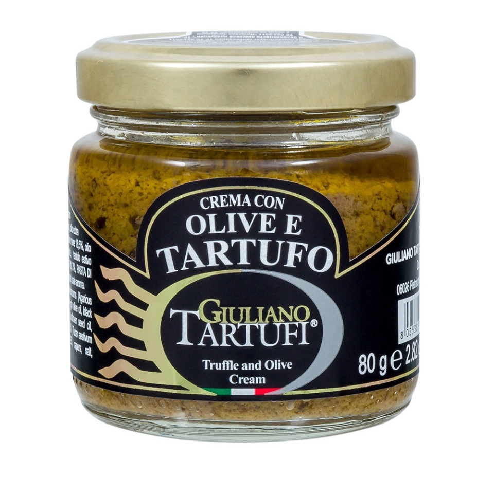 

Крем Giuliano Tartufi с оливками и черным трюфелем 80 г