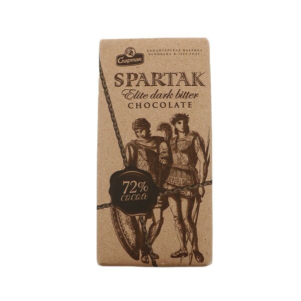 Шоколад Спартак Горький элитный 85г