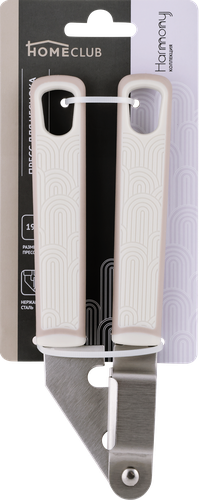 

Пресс для чеснока HOMECLUB Harmony, нержавеющая сталь, полипропилен Арт. ZNH-10