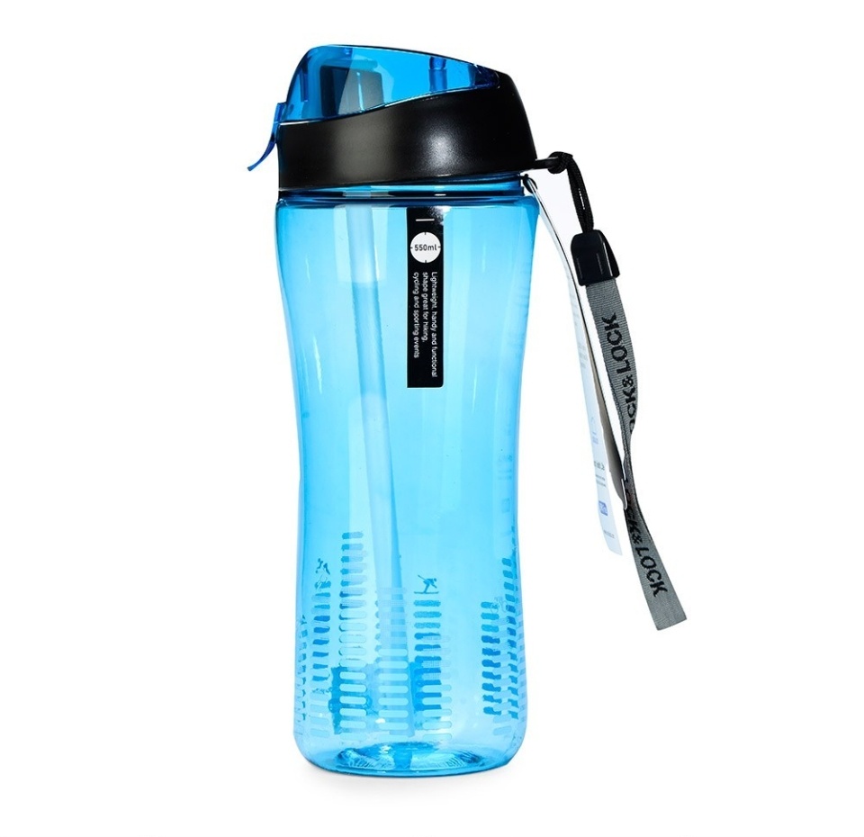 

Бутылка для воды Lock&Lock BisFree с трубочкой, цвет в ассортименте