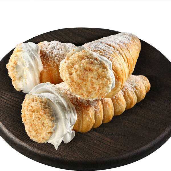 Пирожное слоеное Трубочка с белковым кремом