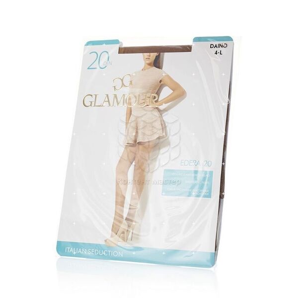 Колготки Glamour Edera 40 den daino размер 4