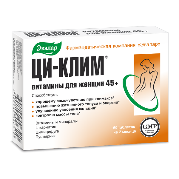 Ци-клим витамины для женщин 45+ таб №60