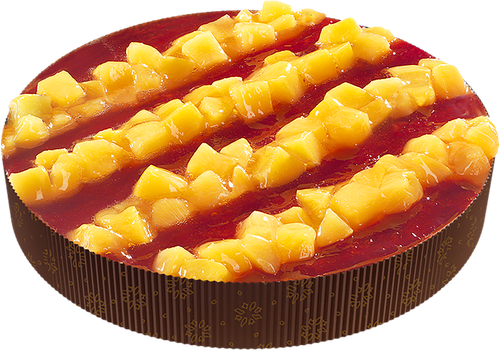 

Пирог Тирольские пироги Персик-клубника 530 г