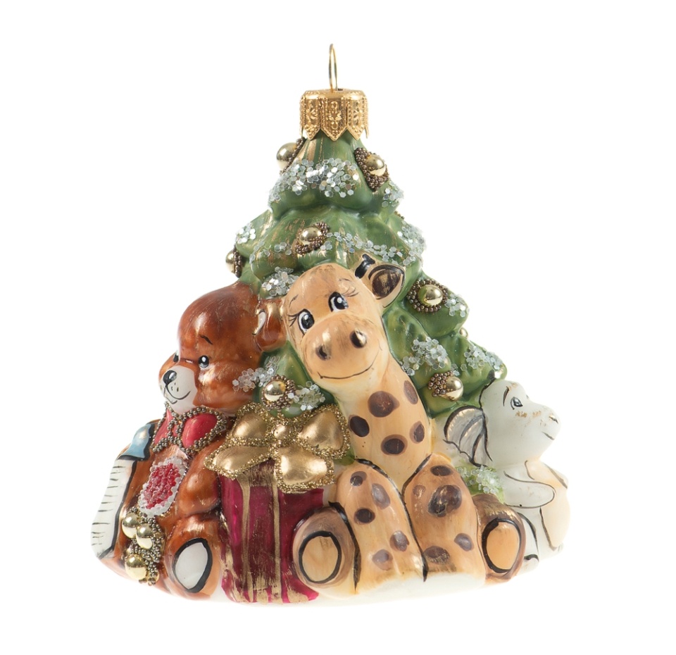 

Игрушка для елки "Ёлка со зверятами", "Коллекция Традиции"