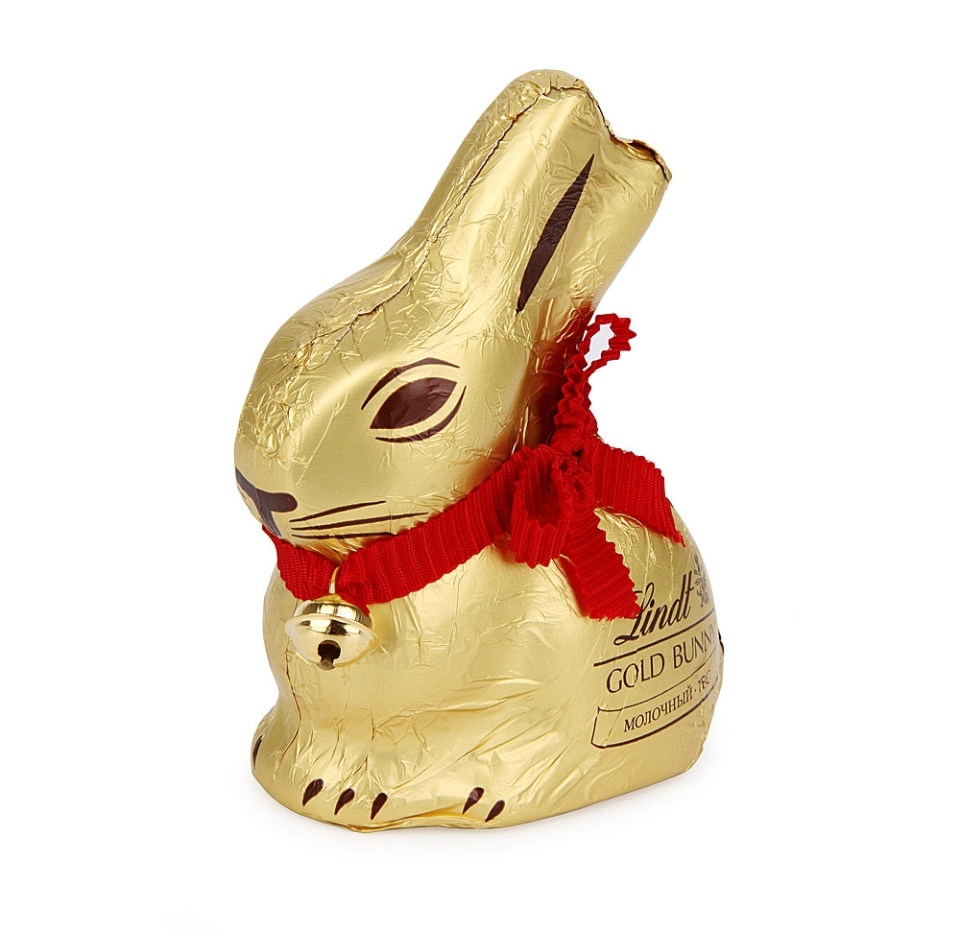 

Фигура из молочного шоколада Lindt Gold Bunny Зайчик 100 г
