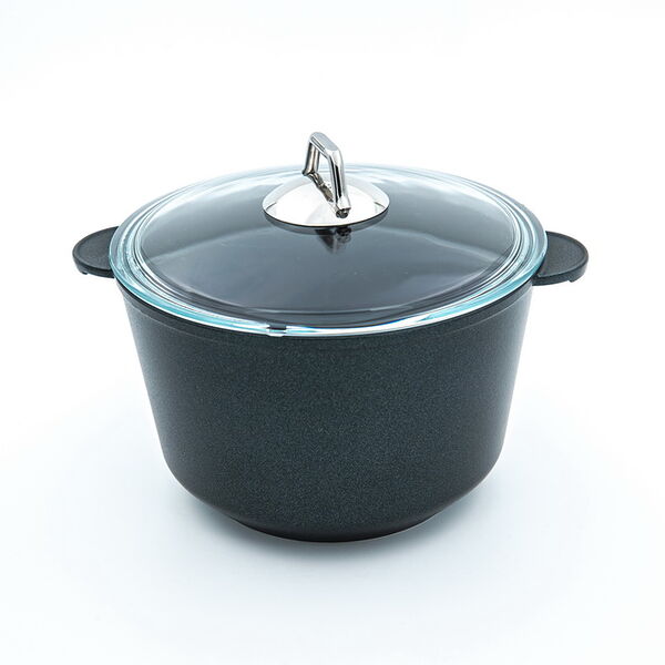 Кастрюля универсальная АЛА 3,0л со стеклянной крышкой Р08 3,0G