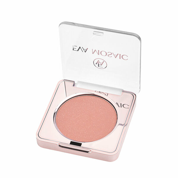 Румяна для лица Eva Mosaic Blush тон 04 Розовый искрящийся 3.5 г