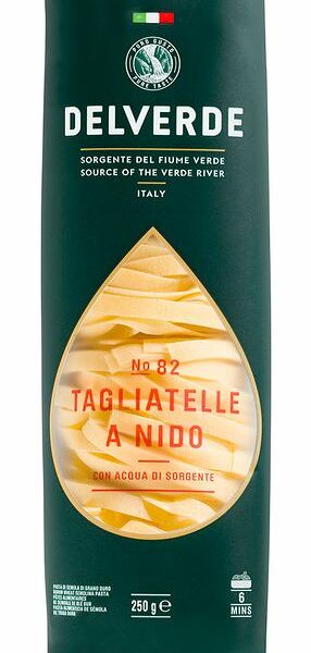 Макароны Delverde Tagliatelle A Nido №82 из твёрдых сортов пшеницы, 250г