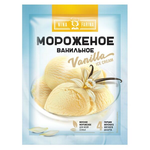 Сухая смесь для приготовления ванильного морожен 70г