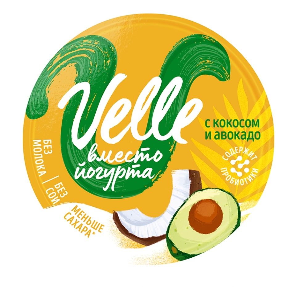 

Продукт растительный Velle Кокос-авокадо 140 г