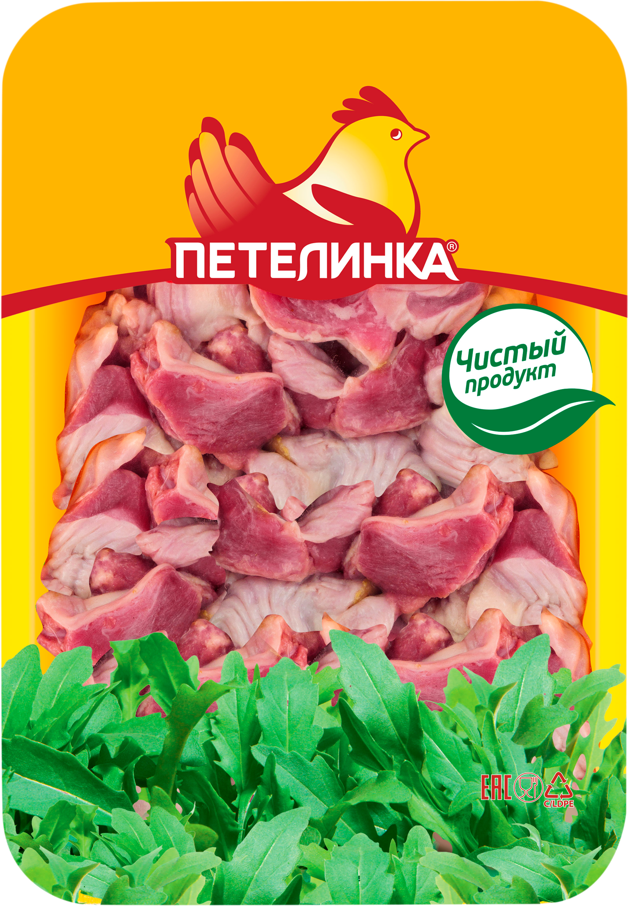 

Желудки куриные Петелинка мышечные