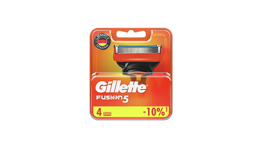 Кассеты Gillette Fusion 5 сменные для бритья 4 шт