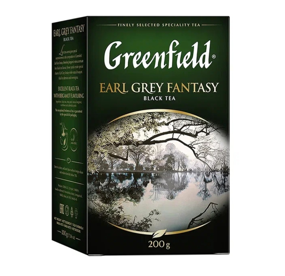 

Чай черный Greenfield Earl Grey Fantasy 200 г