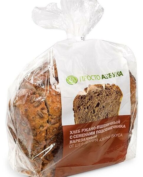 Хлеб «Дворянский» ржано-пшеничный подовый с семенами, «Просто Азбука»