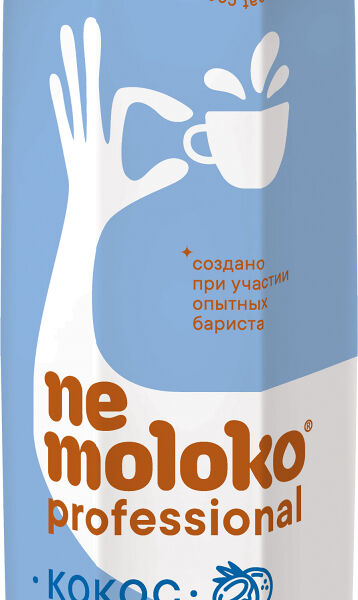 Напиток кокосовый Nemoloko Professional на соевой основе, 1л