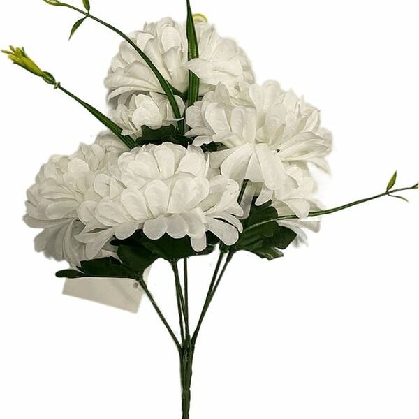 Букет цветов Пять Идей Хризантемы искусственные 1шт.