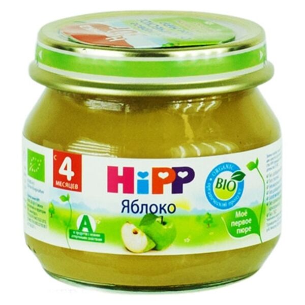 Пюре HiPP Organic Яблоко, с 4 месяцев