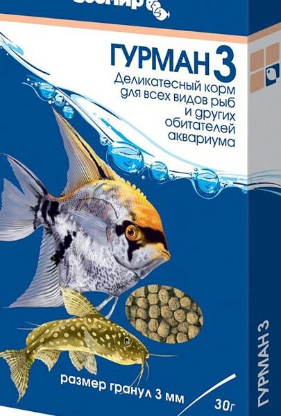 Корм для рыб Зоомир Гурман-3 30г