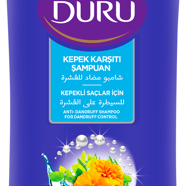 Шампунь для волос DURU против перхоти с экстрактом календулы