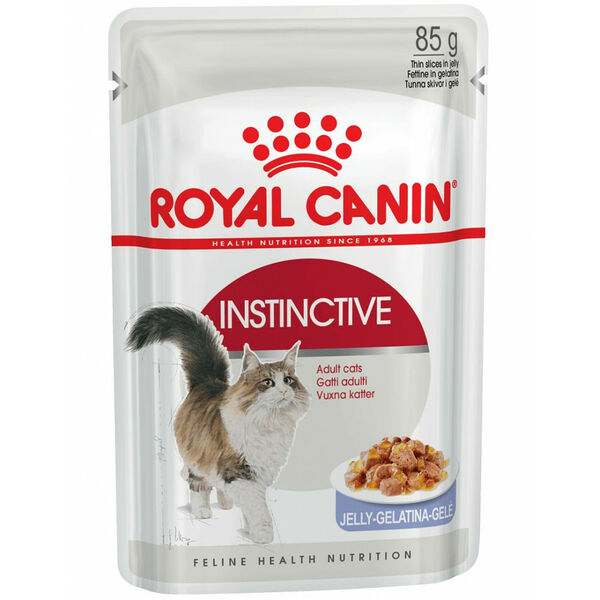 Royal Canin Instinctive кусочки в желе для кошек старше 1 года 