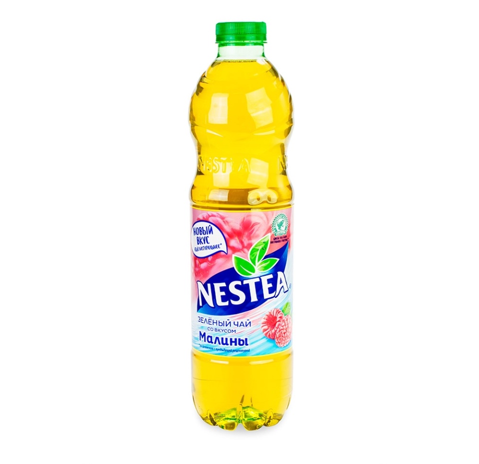 

Холодный чай Nestea зеленый со вкусом малины 1.5 л, Россия