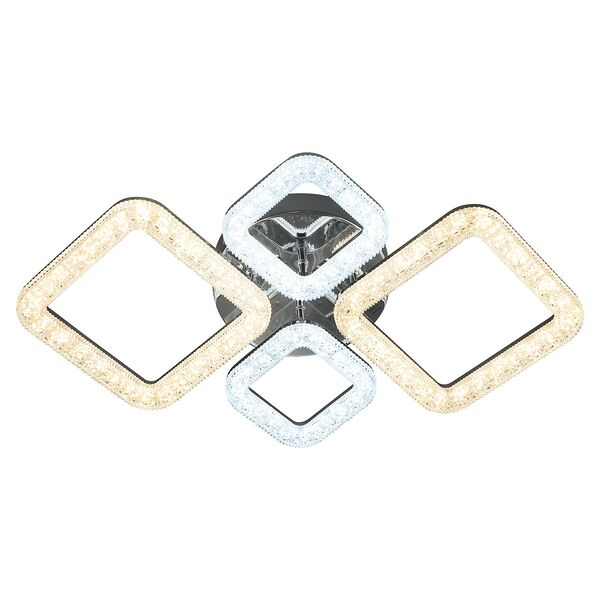 Люстра СИМВОЛ СВЕТА, LED, 48 Вт, хром