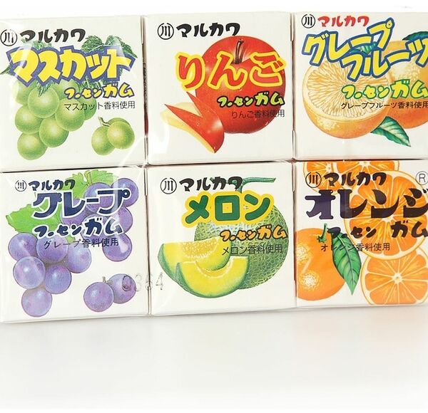 Набор жевательных резинок Marukawa 6 вкусов