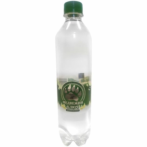 Вода Медвежий Ключ Боровая минеральная природная питьевая столовая негазированная, 500мл