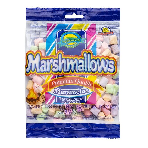 Маршмеллоу GUANDY Мини цветной фруктовый