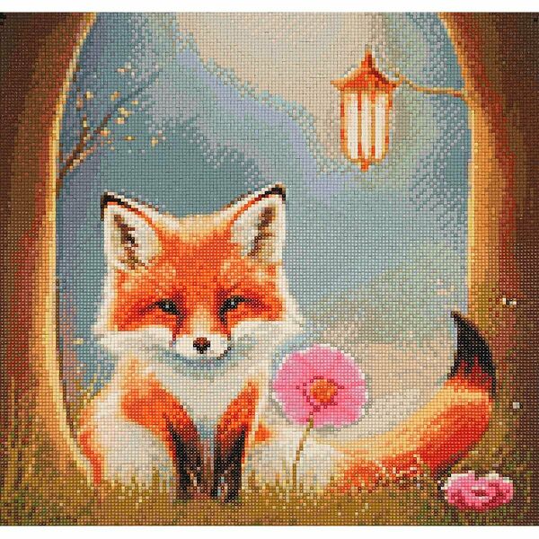 Cr 440183 Алмазная мозаика 'Лисёнок', 40х40, Cristyle