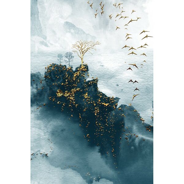 Картина на холсте Восточный пейзаж, 60х90 см