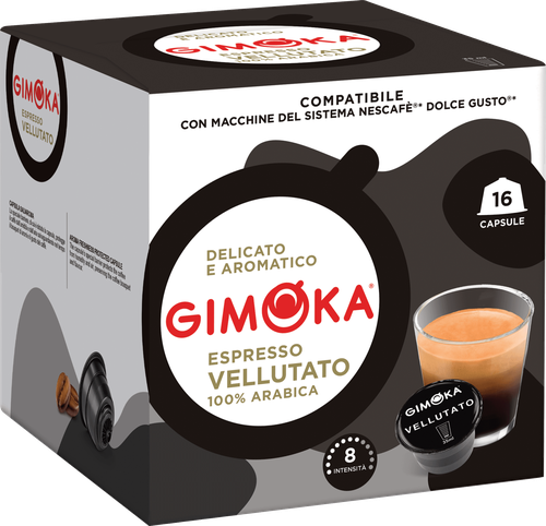 

Кофе в капсулах Gimoka Dolce Gusto Espresso Vellutato 16 шт., 112 г