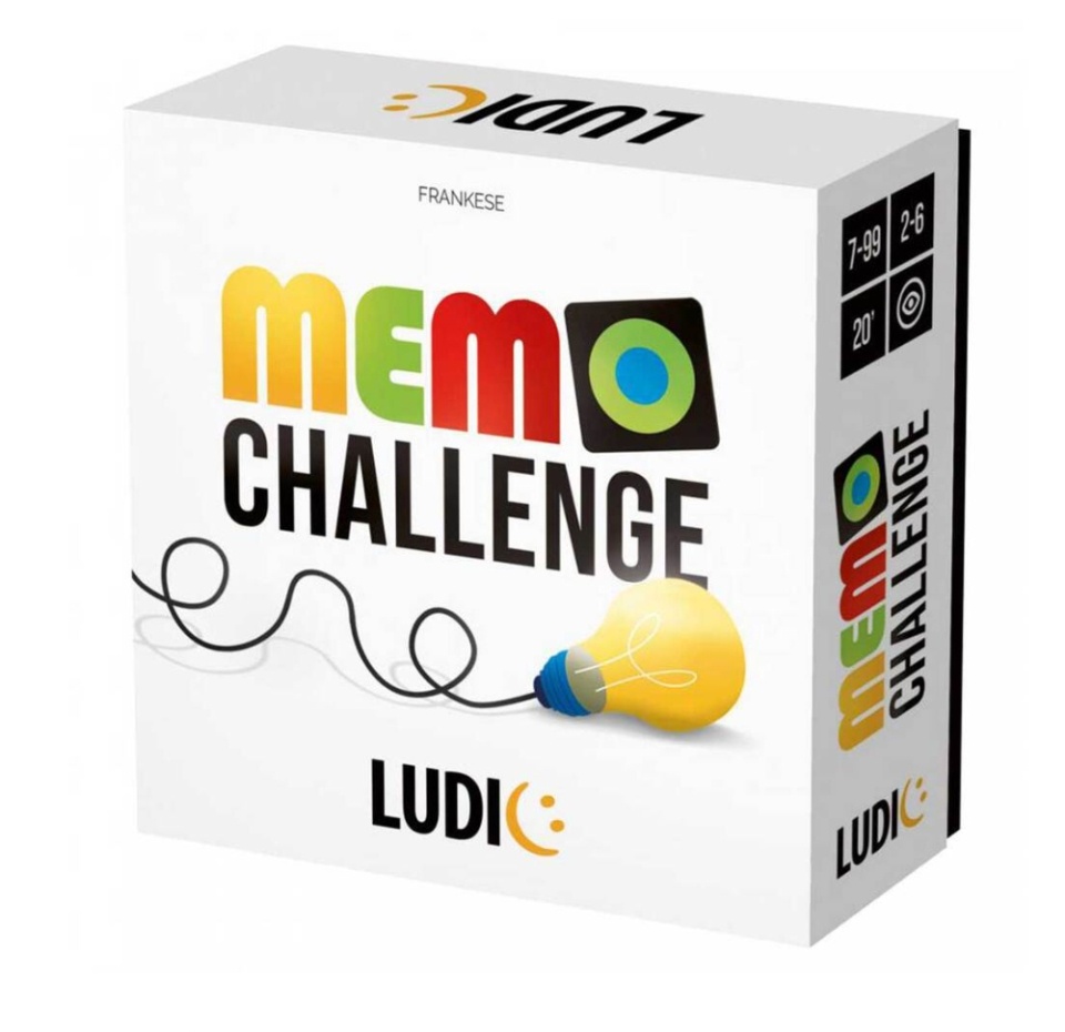 

Настольная карточная игра LUDIC "Мемо челлендж" 7+, Италия
