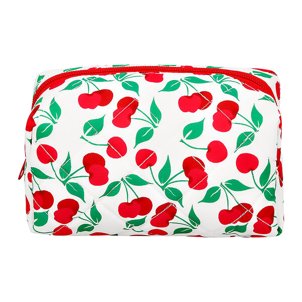 Косметичка Lady Pink хлопковая с вишней
