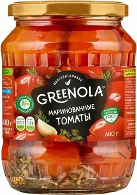 Томаты Greenola маринованные красные